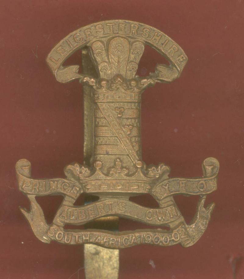 P.A.O. Leicestershire Yeomanry OR's cap badge