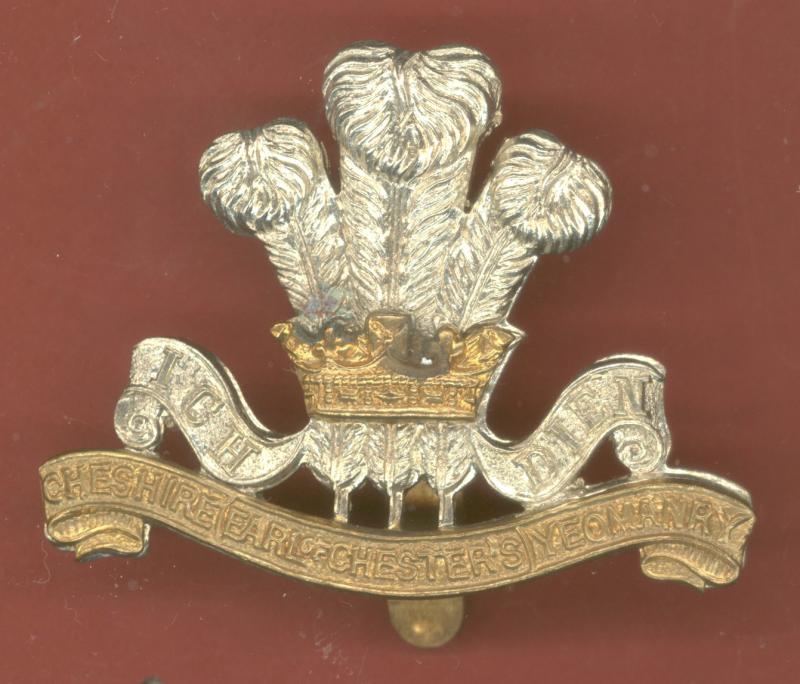 Cheshire Yeomanry Earl of Chester's cap badge
