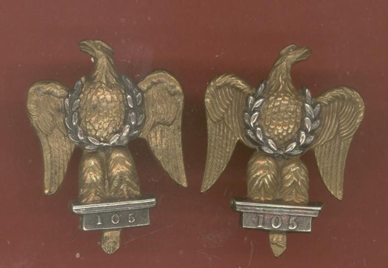Royal Dragoons (1st Dragoons) Officer's dress collar badges