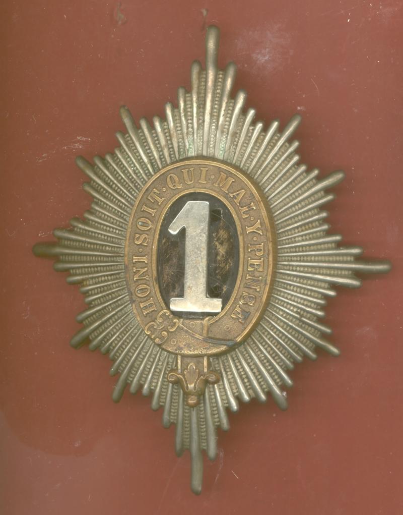 1st King's Dragoon Guards Victorian OR’s helmet plate