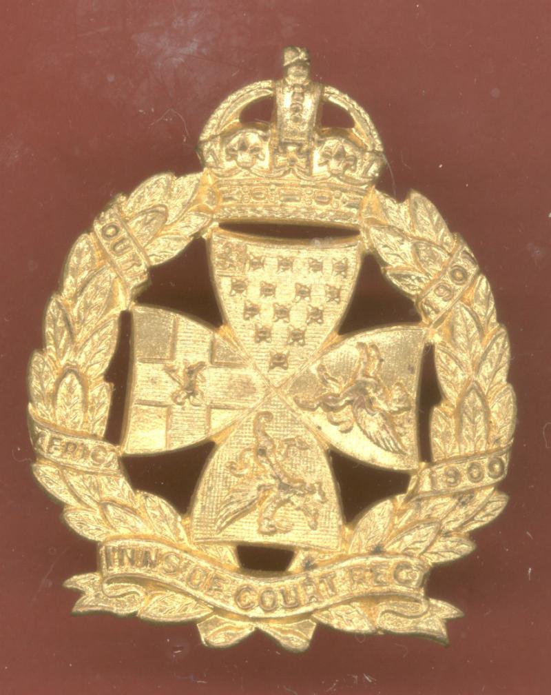 Inns of Court Regiment Officer's cap badge