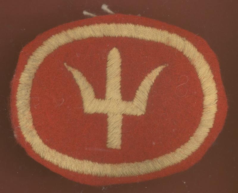 44th Home Counties printed cloth formation sign