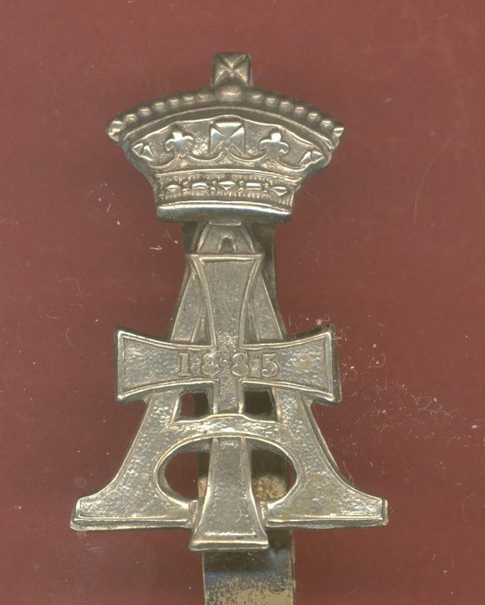 19th Hussars WW1 OR's cap badge