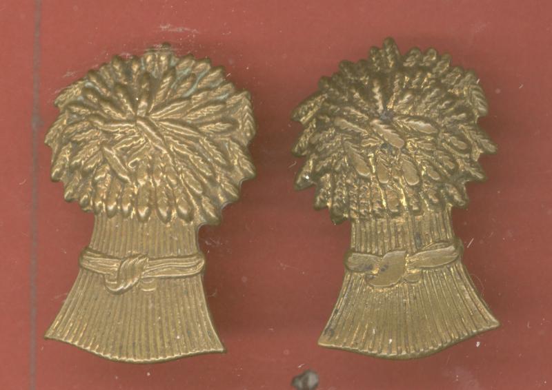 Scottish Lothian & Border Horse Yeomanry collar badges