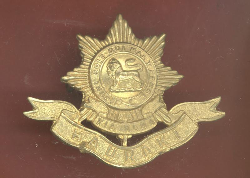 WW1 6th Hauraki Regt New Zealand Infantry OR's cap badge