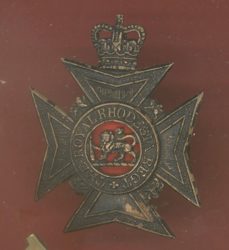 The Royal Rhodesia Regiment cap badge