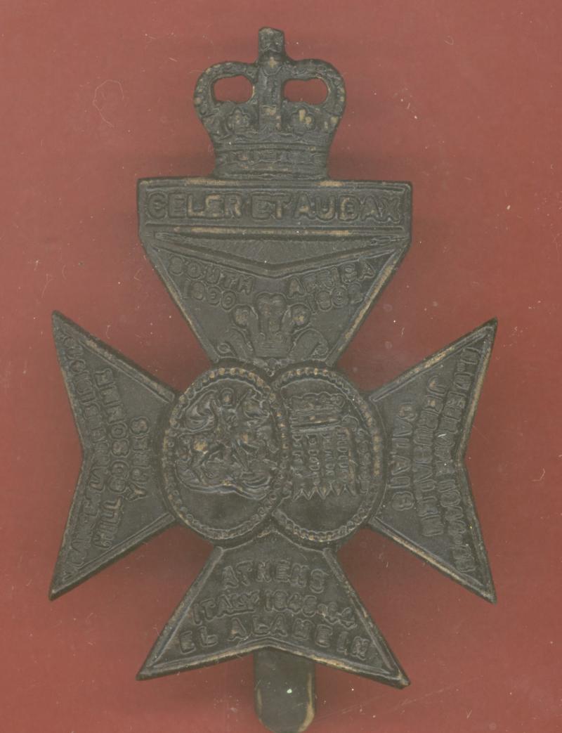 The Queen's Royal Rifles (KRRC) cap badge
