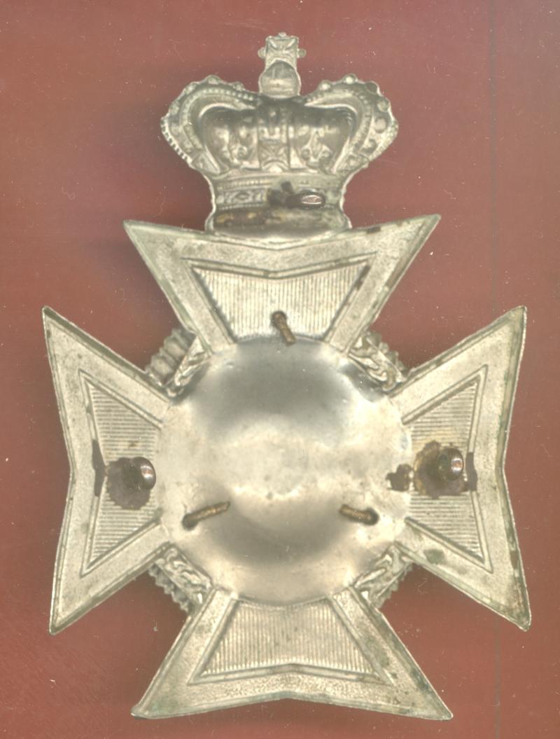 South African Victoria Rifles Victorian helmet plate