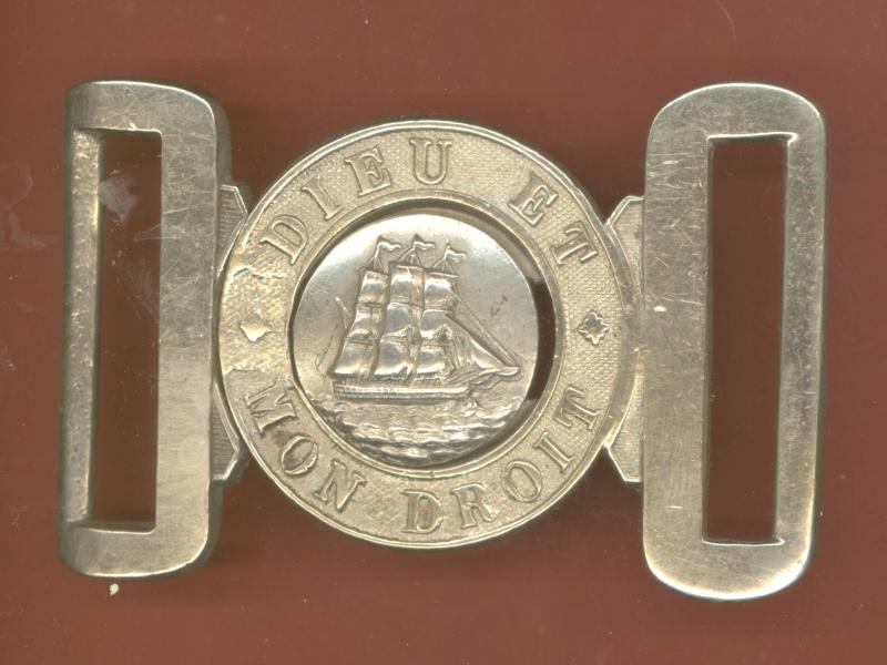 British Guiana Militia OR's waist belt clasp