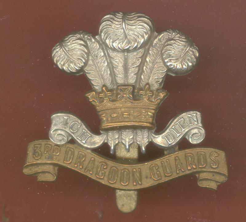 3rd Prince of Wales Dragoon Guards WW1 OR's cap badge