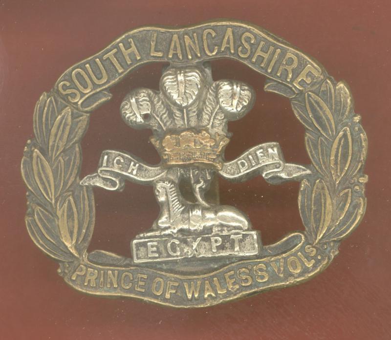 South Lancashire Regt. Prince of Wales Vols WW1 OR's cap badge