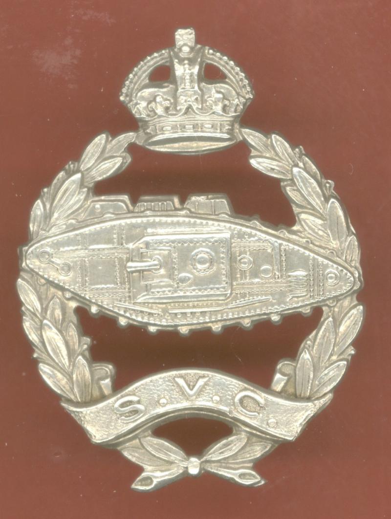 Singapore Volunteers Corps Armoured Car Section cap badge