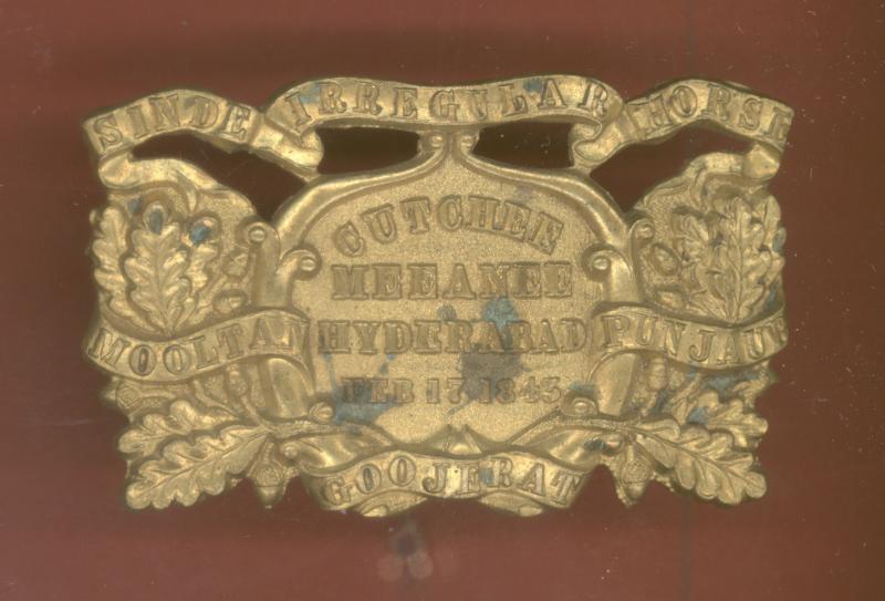 Indian Army Sinde Irregular Horse Victorian badge