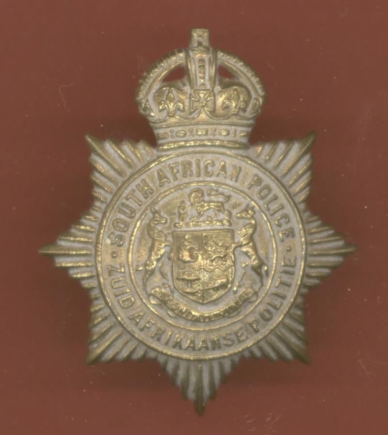 South African Police pre 1926 cap badge