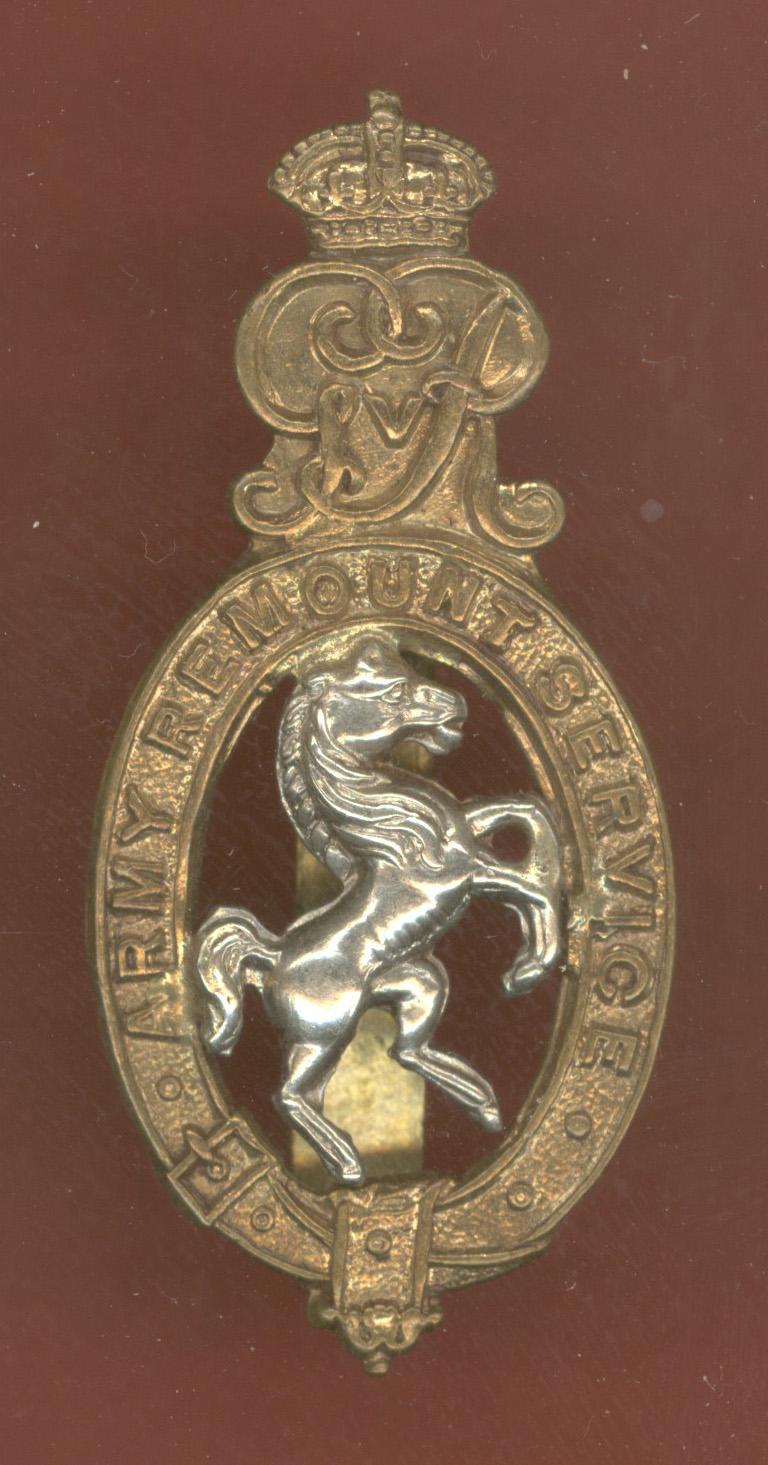 Army Remount Service WW1 OR's cap badge