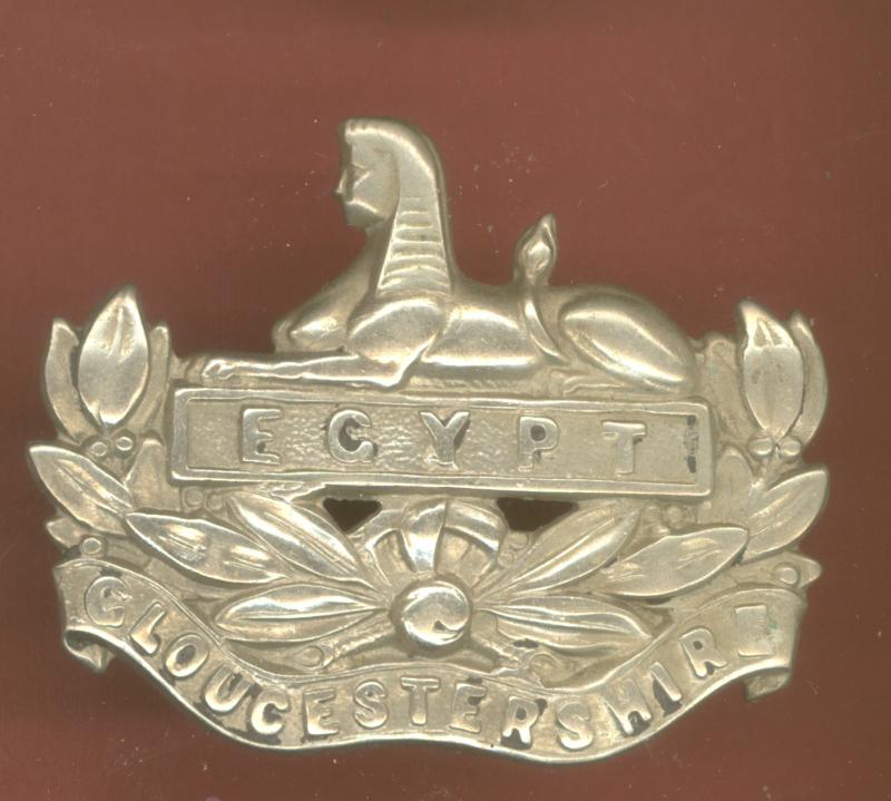 The Gloucestershire Regiment Victorian OR's cap badge