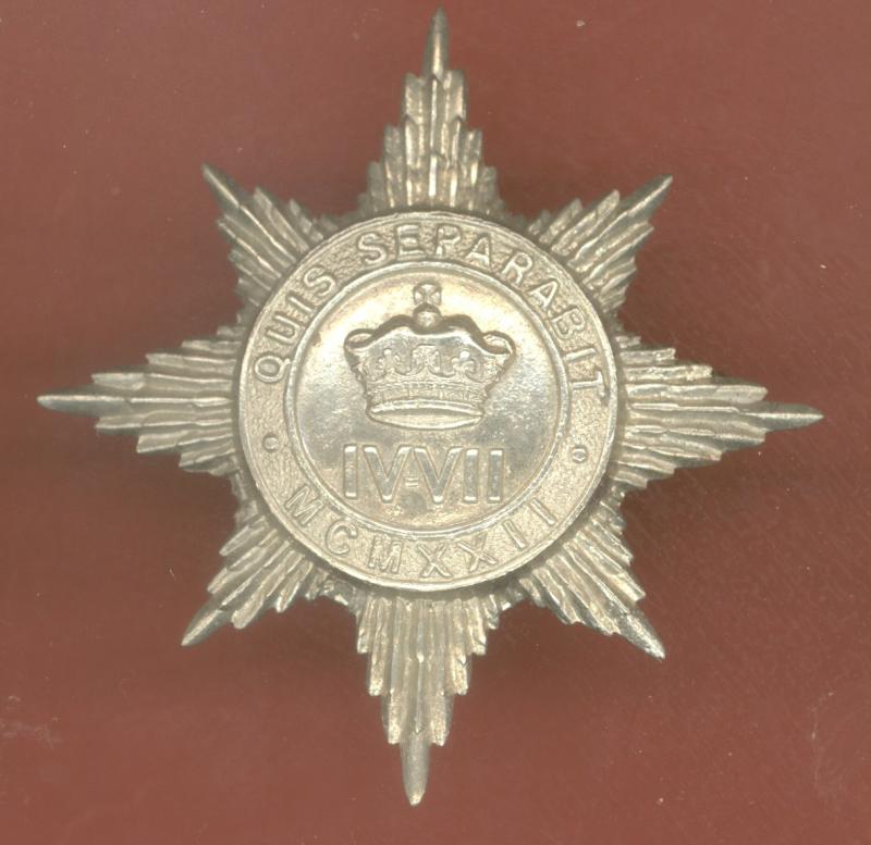 4th/7th Royal Dragoon Guards NCO's  rank badge