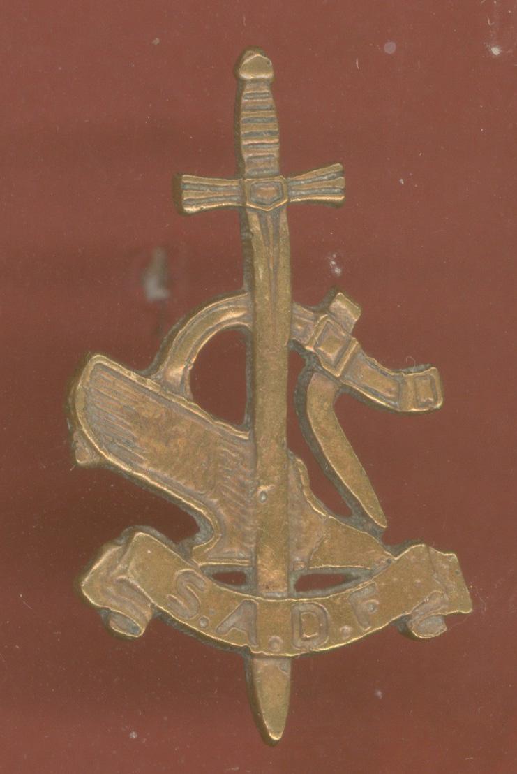 Sudan Auxiliary Defence Force Head-dress badge