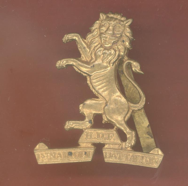 Kenya Defence Force 1st Nairobi Battalion cap badge