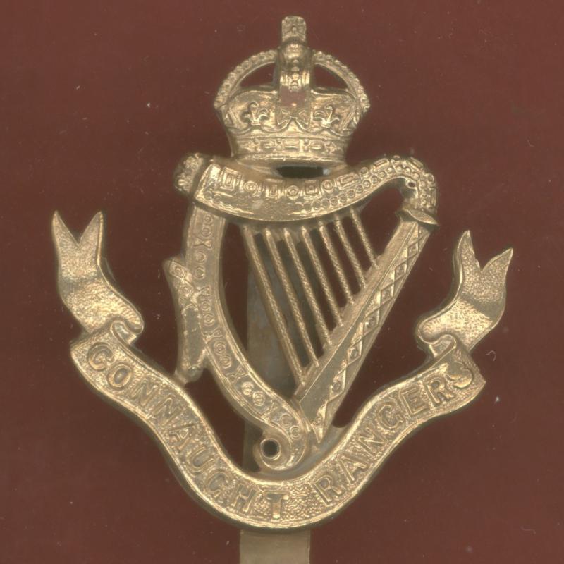 Irish The Connaught Rangers Regiment WW1 NCO  cap badge