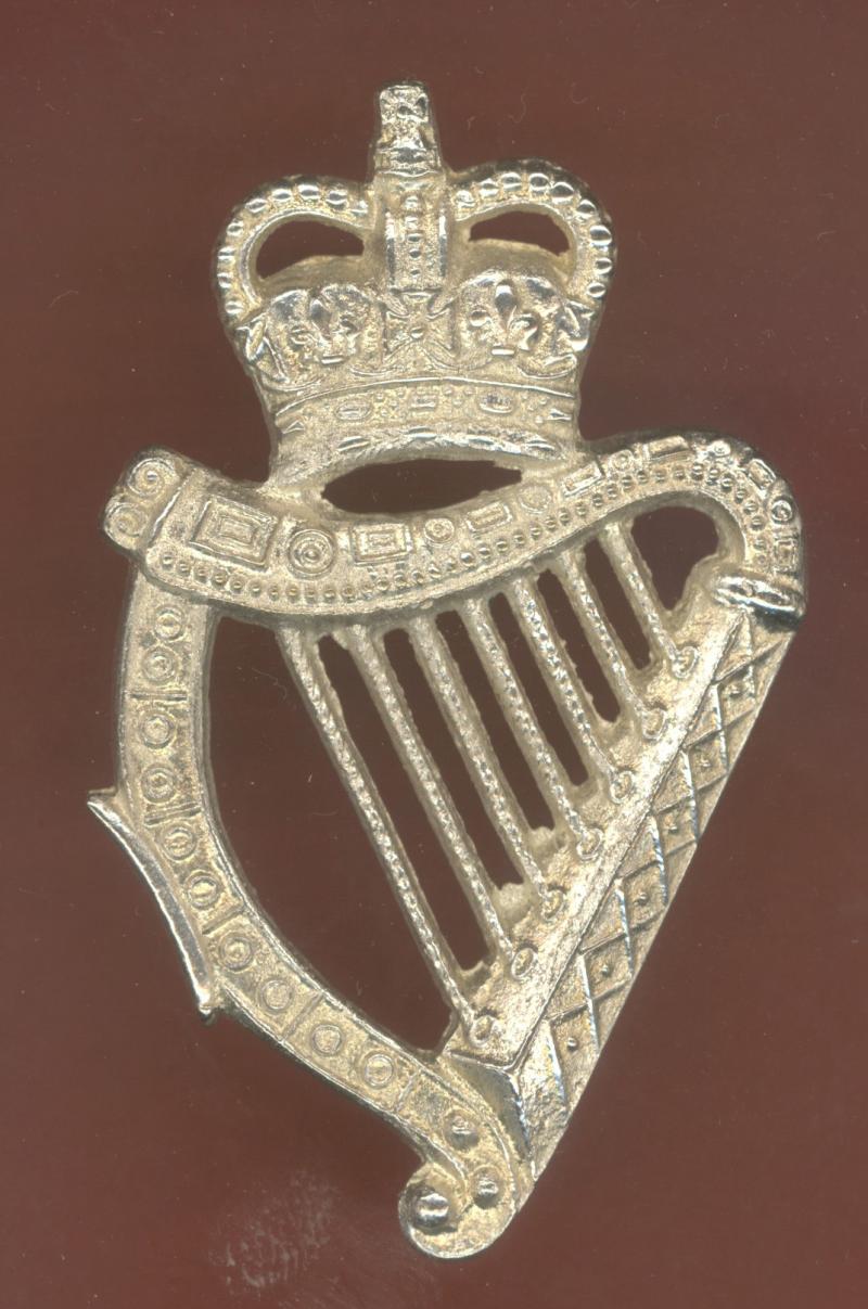 London Irish Rifles  Officer’s caubeen badge