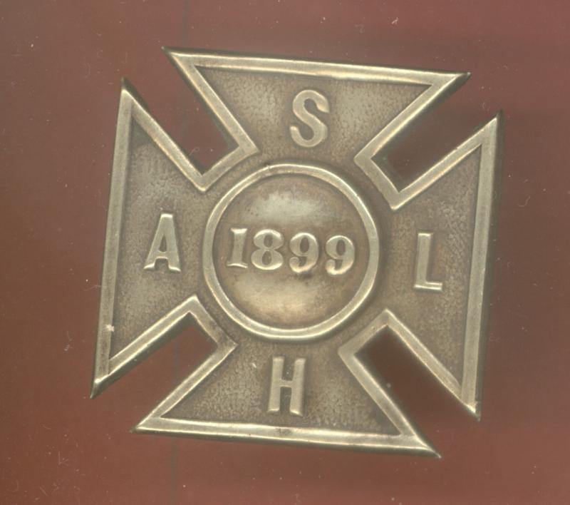 South African Light Horse  Edwardian slouch hat badge
