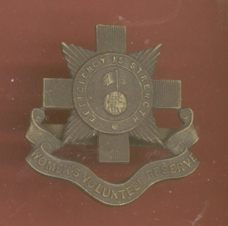 Women's Volunteer Reserve cap badge