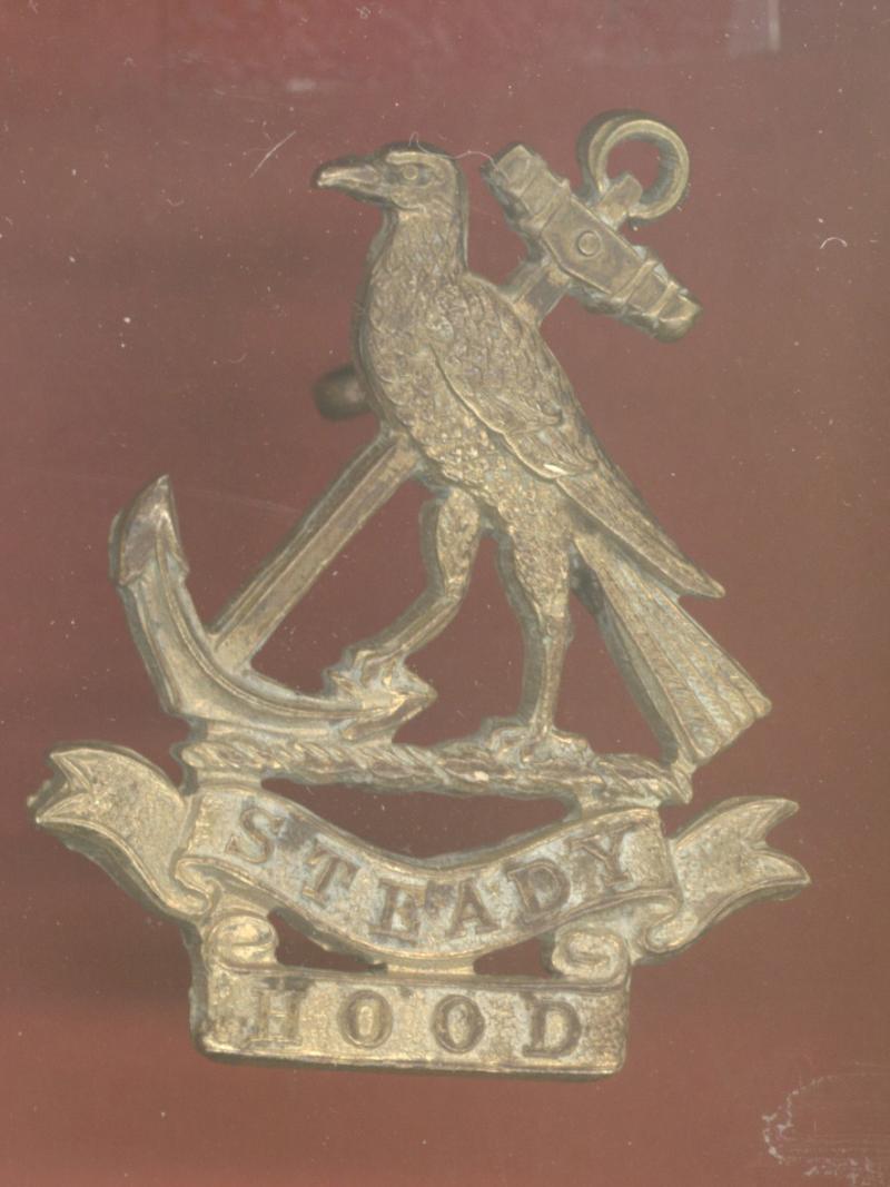 7th Hood Battn. Royal Naval Division WW1 cap badge