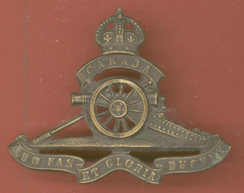 Canadian Field Artillery WW1 CEF cap badge