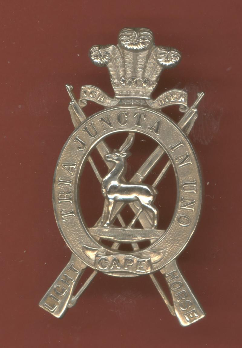 South African Cape Light Horse helmet badge