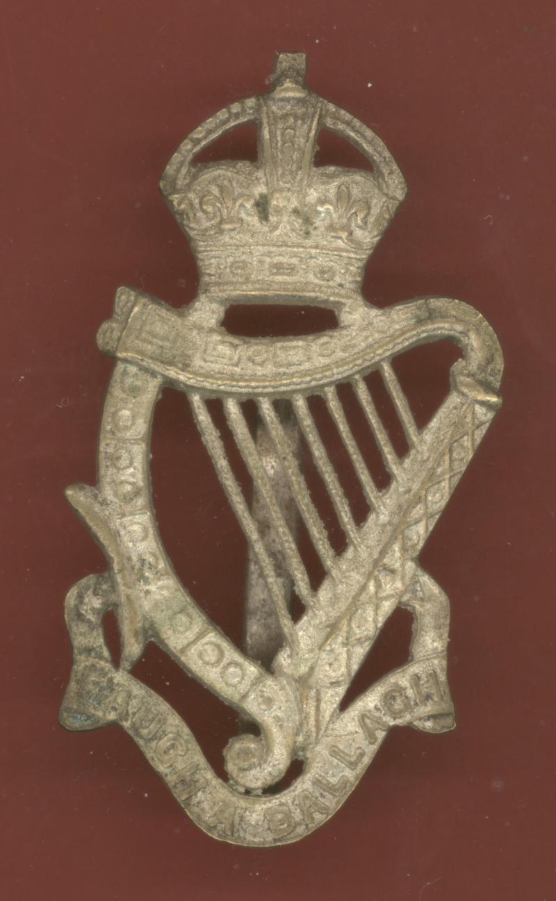 South Africa Irish WW2 Officer's Caubeen Badge