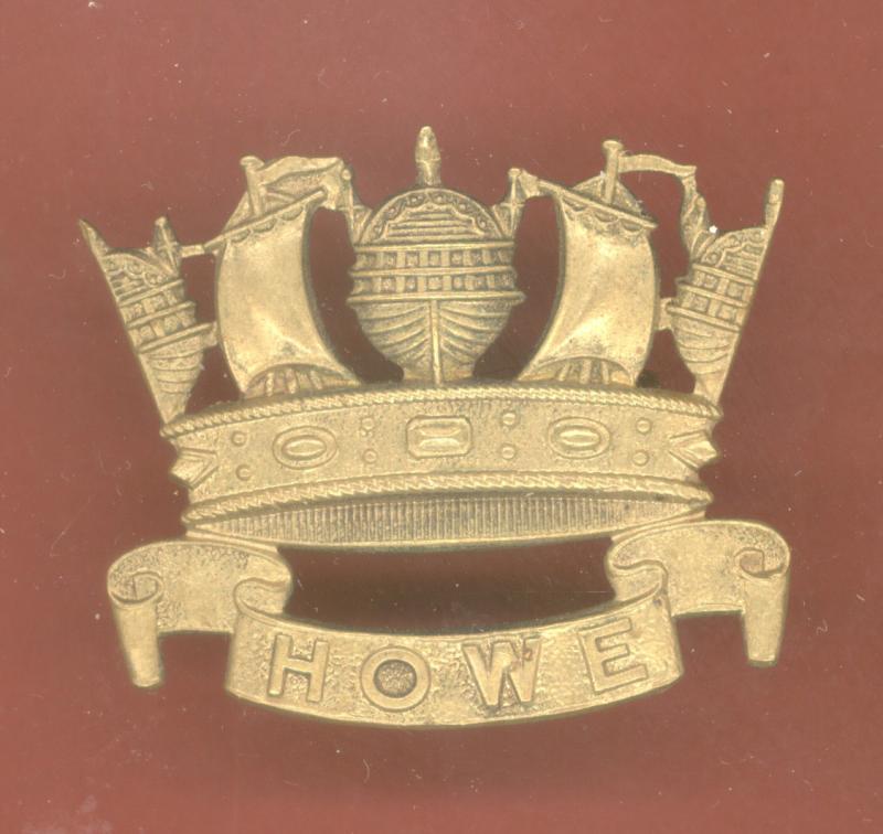 6th Howe Bn. Royal Naval Division WW1 cap badge