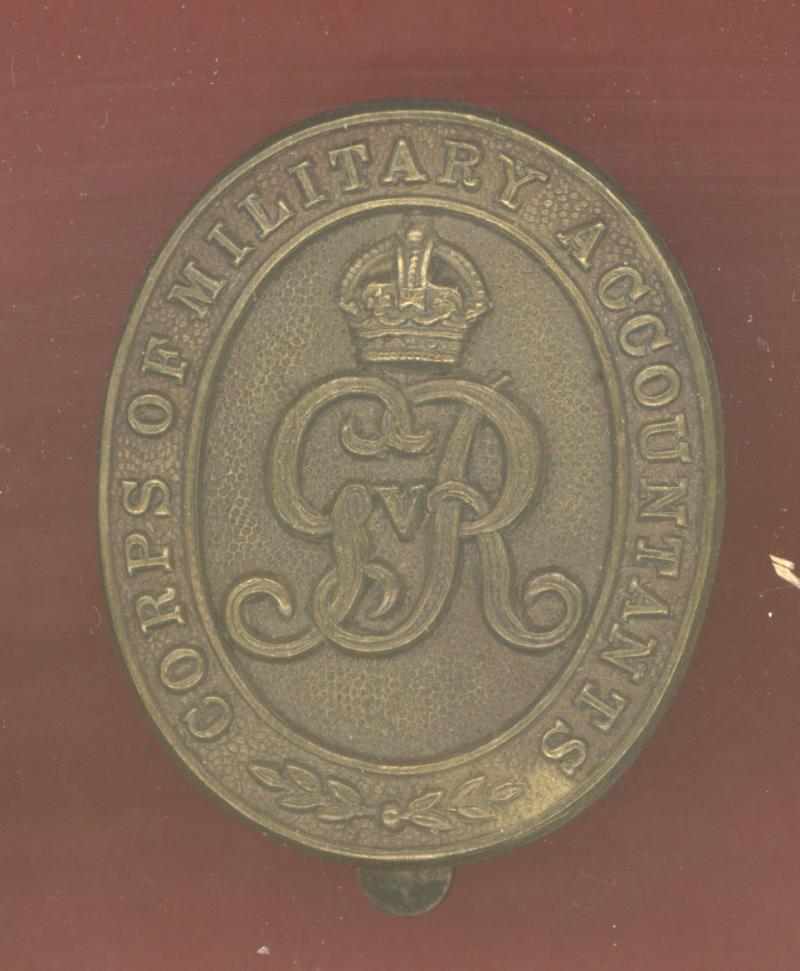 Corps of military Accountants OR's cap badge