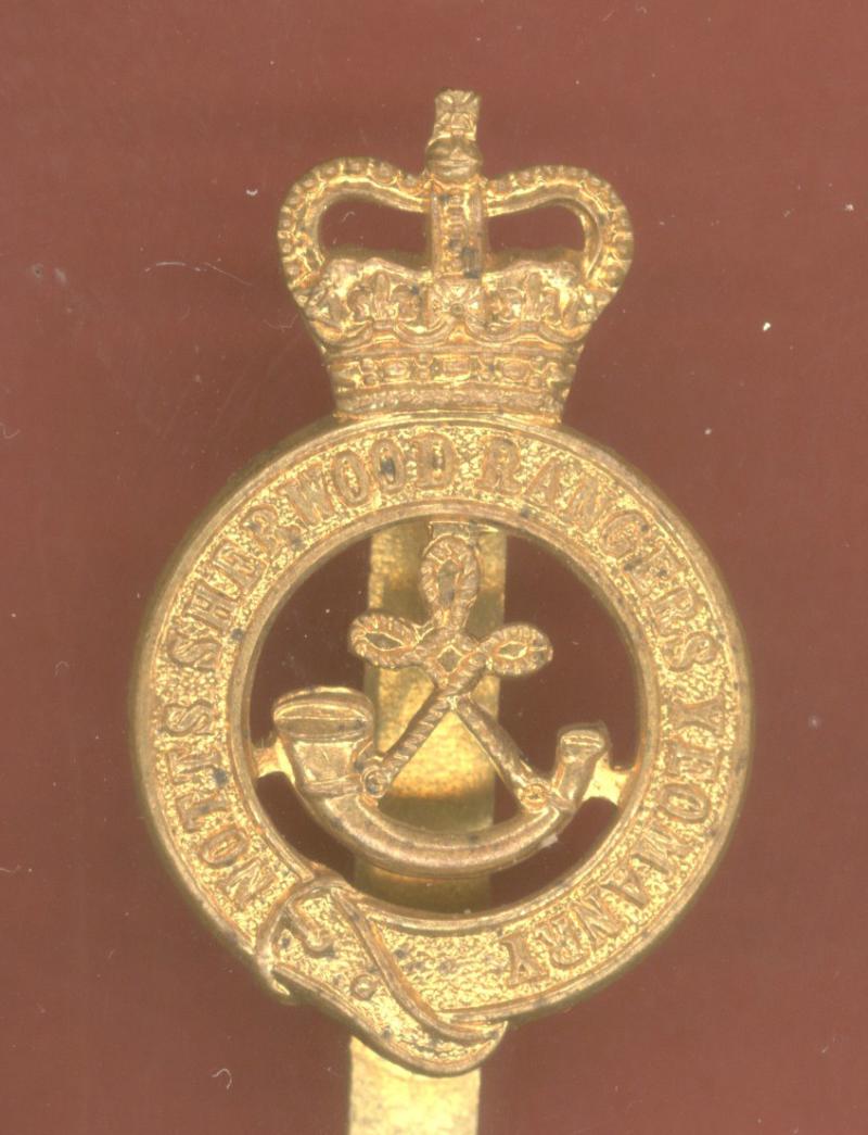 Notts Sherwood Rangers Yeomanry  cap badge