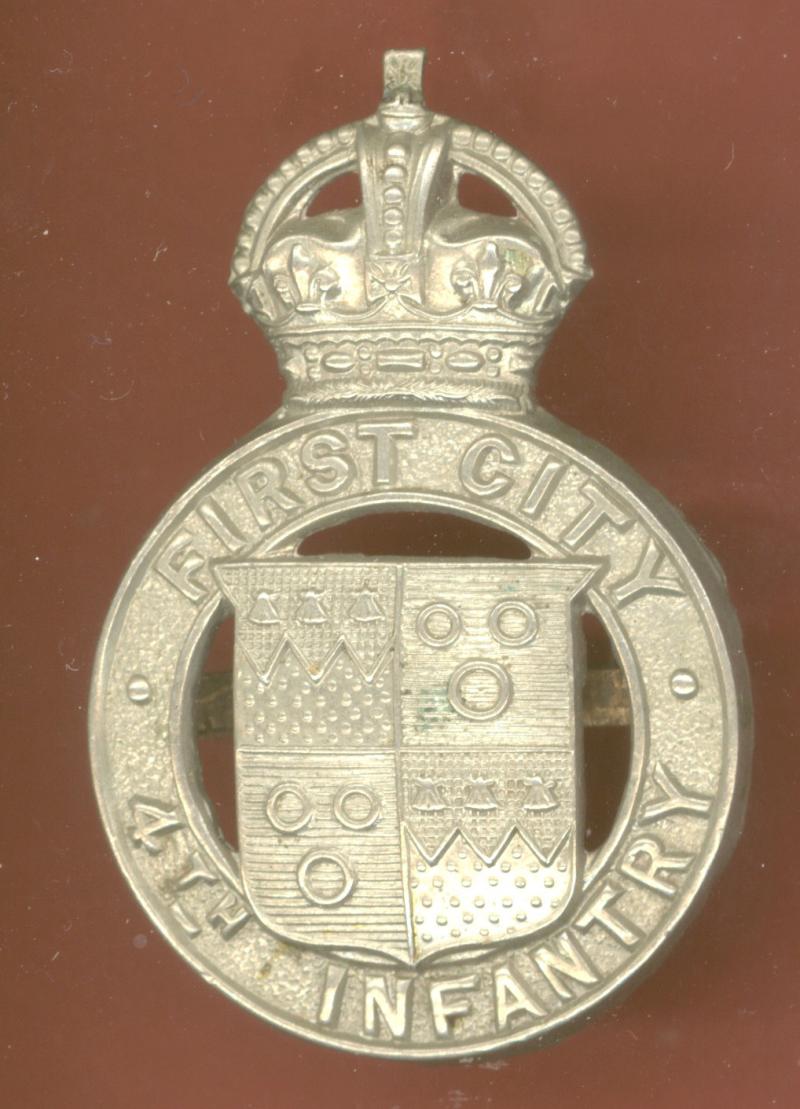 South African First City 4th Infantry cap badge