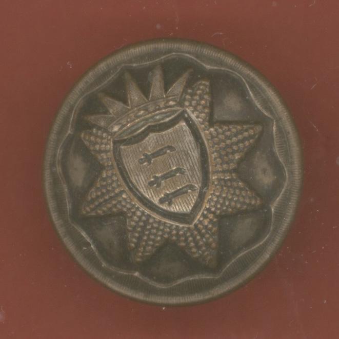 Royal East  Middlesex Militia Victorian  button