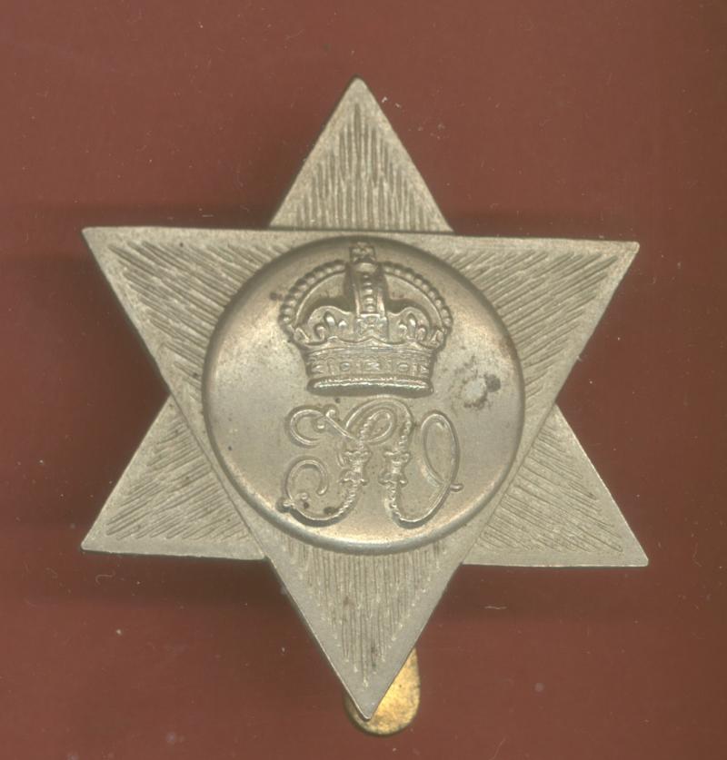 British Colonial Trinidad  Volunteers pagri badge