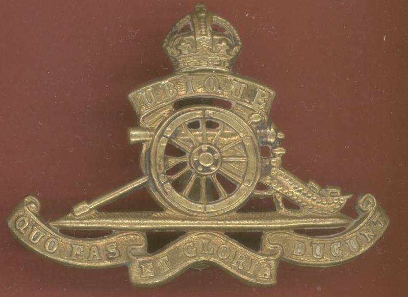 Royal Artillery OR's cap badge