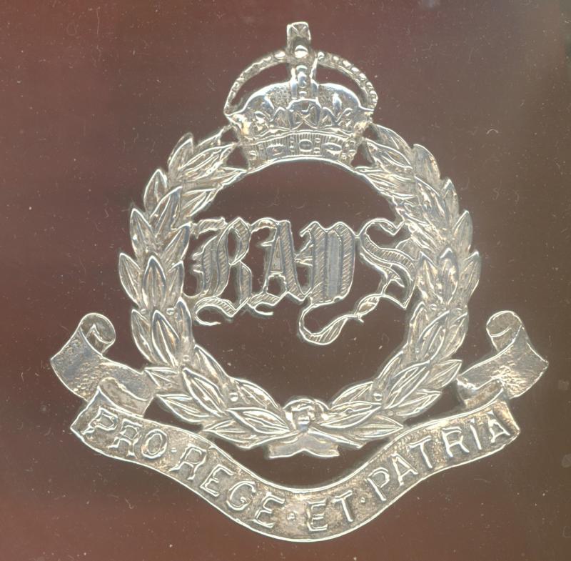 The Queen's Bays 2nd Dragoon Guards NCO's arm badge