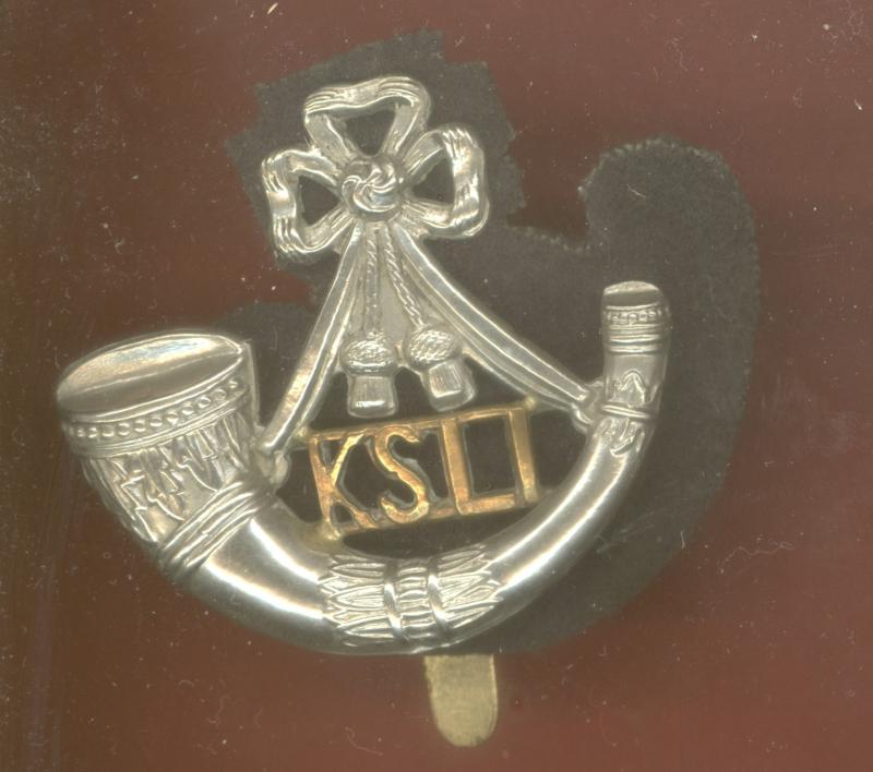 King's Shropshire Light Infantry OR's cap badge