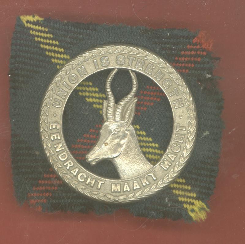 South African Scots Company Union Defence Force Glrengarry  badge