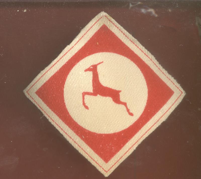 British Element Trieste Force (BETFOR) printed formation sign