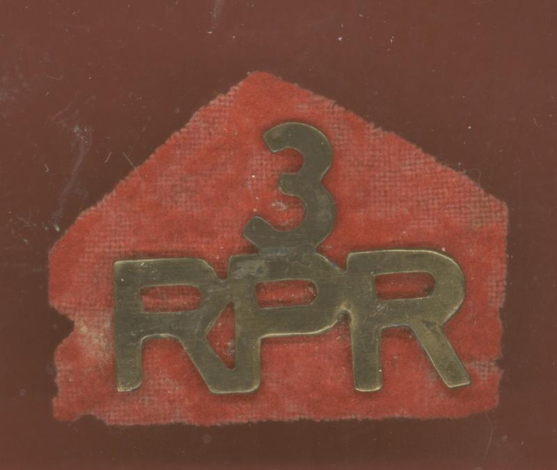 South African 3 / RPR 3rd Railway Pioneer Regiment Boer War badge