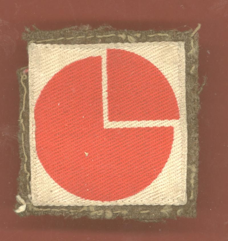 4th Infantry Division WW2 cloth formation sign