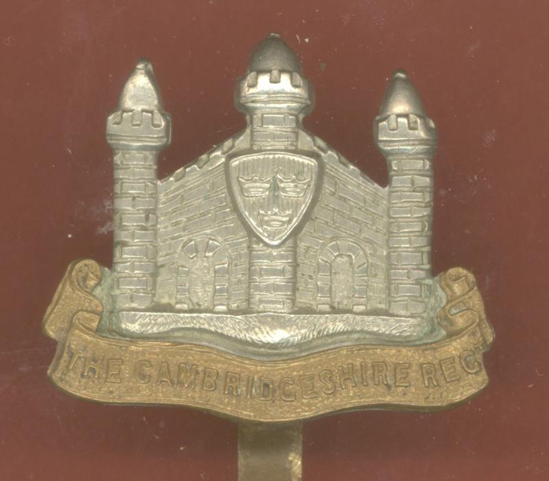 The Cambridgeshire Regiment OR's cap badge