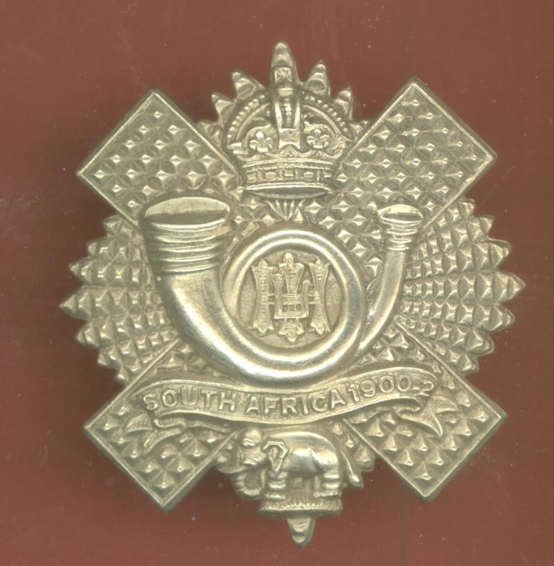Scottish 6th Battn. Highland Light Infantry glengarry badge