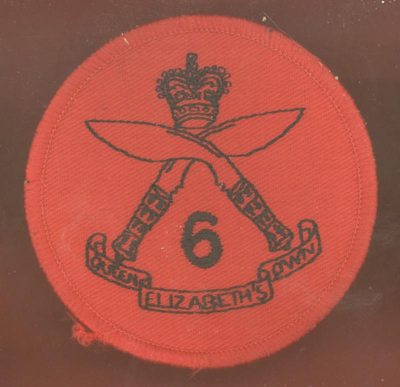 6th Queen Elizabeth's Own Gurkha Rifles Track Suit badge