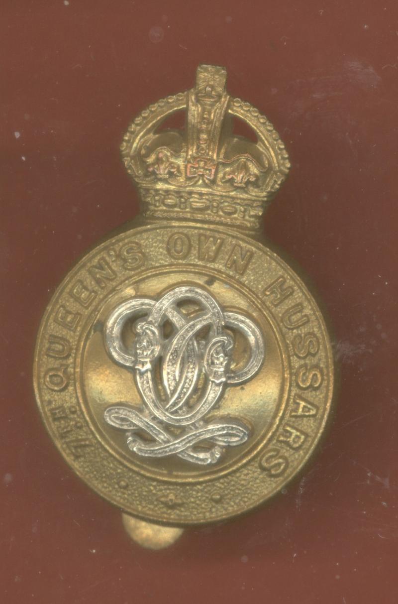 7th Queen's Own Hussars OR's cap badge