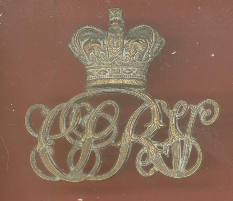 Cinque Ports Rifle Volunteers Victorian pouch badge.