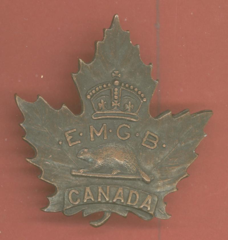 Canadian Eaton's Motor Machine Gun Battery CEF Cap Badge